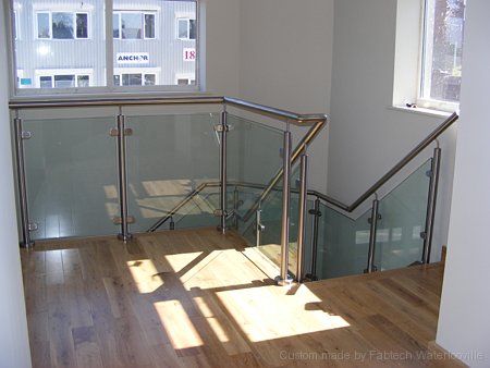 Large Glass & Stainless Balcony
